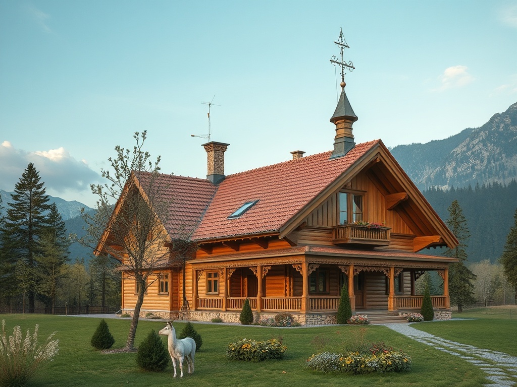 SamiStroimDom.ru | Дом из клееного бруса в стиле фахверк SamiStroimDom.ru | Дом из клееного бруса в стиле фахверк