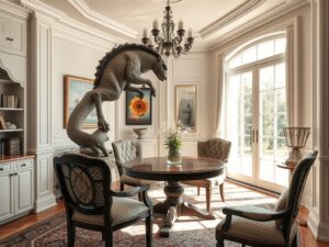 Скульптура и арт-объекты в интерьере